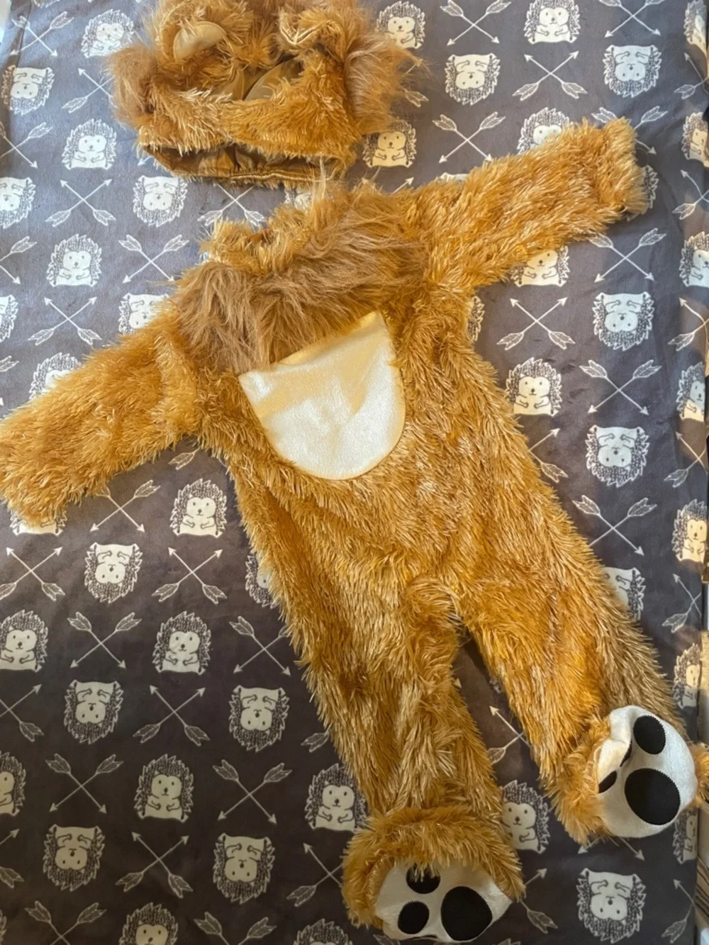 Rubie's Lion Cub Infant Costume - Brown and Cream *** - Picture 2 of 6